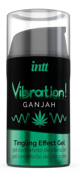 Жидкий интимный гель с эффектом вибрации Vibration! Ganjah - 15 мл. - INTT - купить с доставкой в Находке