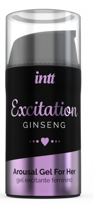 Женский возбуждающий интимный гель Excitation Ginseng - 15 мл. - INTT - купить с доставкой в Находке