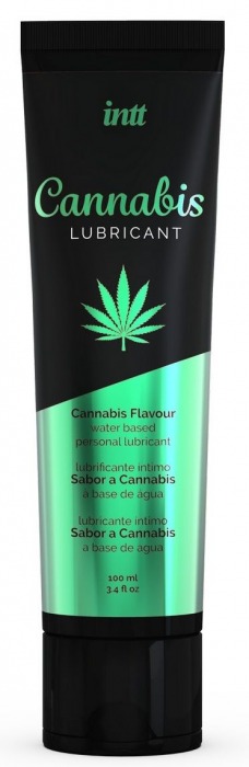 Интимный гель на водной основе Cannabis Lubricant - 100 мл. - INTT - купить с доставкой в Находке