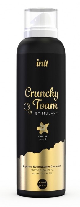 Пенка для массажа Crunchy Foam Stimulant Vanilla - 100 мл. - INTT - купить с доставкой в Находке