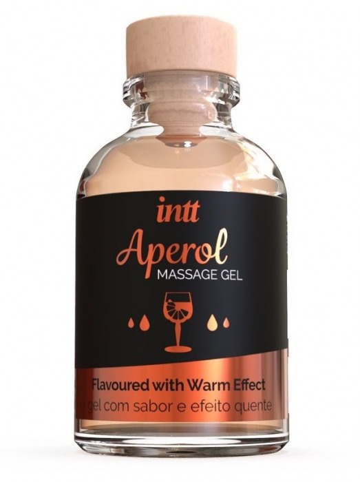 Массажный гель с согревающим эффектом Aperol - 30 мл. - INTT - купить с доставкой в Находке