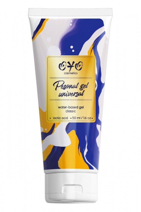 Интимная смазка на водной основе OYO Personal Gel Universal - 50 мл. - OYO - купить с доставкой в Находке