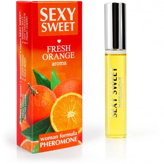 Парфюм для тела с феромонами Sexy Sweet с ароматом апельсина - 10 мл. -  - Магазин феромонов в Находке