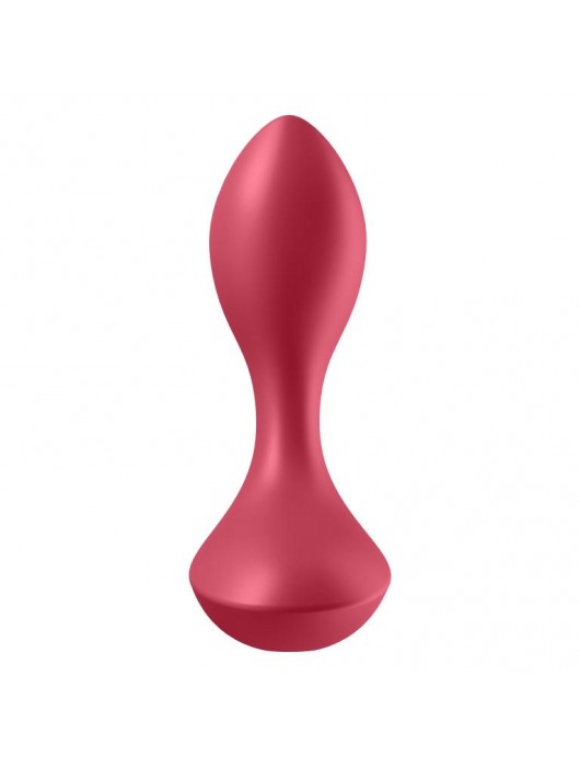 Красный вибромассажёр простаты Satisfyer Backdoor Lover - 14 см. - Satisfyer - в Находке купить с доставкой