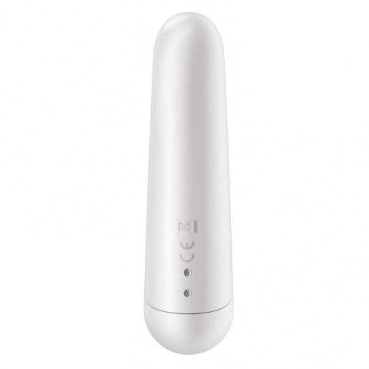 Белый мини-вибратор Ultra Power Bullet 3 - Satisfyer