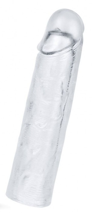 Прозрачная насадка-удлинитель Flawless Clear Penis Sleeve Add 1 - 15,5 см. - Lovetoy - в Находке купить с доставкой