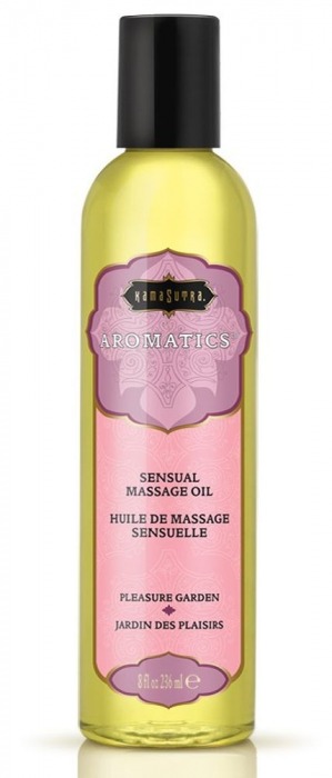 Массажное масло с цветочным ароматом Pleasure Garden - 236 мл. - Kama Sutra - купить с доставкой в Находке