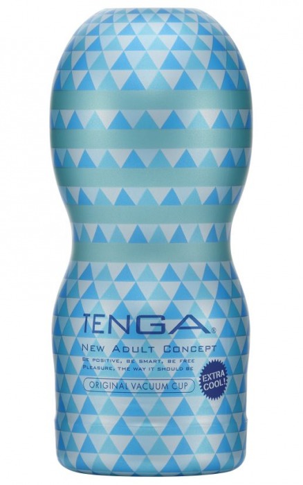 Мастурбатор с охлаждающей смазкой TENGA Original Vacuum Cup Extra Cool - Tenga - в Находке купить с доставкой