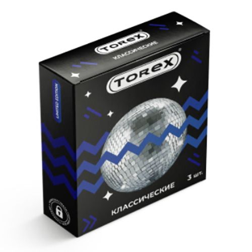 Гладкие презервативы Torex Party  Классические  - 3 шт. - Torex - купить с доставкой в Находке