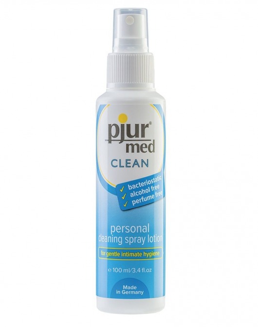 Гигиенический спрей pjur MED Clean Spray - 100 мл. - Pjur - купить с доставкой в Находке