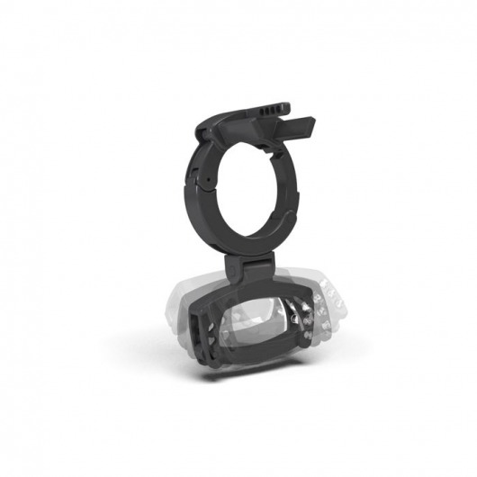 Кольцо с зажимом для мошонки для пояса верности Pubic Enemy - MyStim - купить с доставкой в Находке