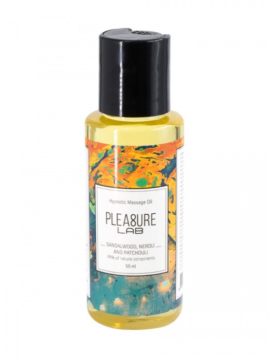 Массажное масло Pleasure Lab Hypnotic с ароматом сандала, нероли и пачули - 50 мл. - Pleasure Lab - купить с доставкой в Находке