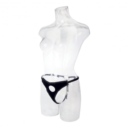 Трусы для страпона с универсальным креплением Universal Love Rider Luxe Harness - California Exotic Novelties - купить с доставкой в Находке