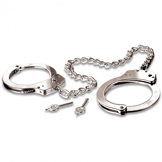 Металлические наручники Metal Leg Cuffs - Pipedream - купить с доставкой в Находке