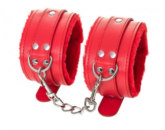Красные оковы Anonymo из искусственной кожи - ToyFa - купить с доставкой в Находке