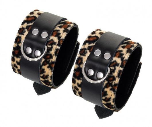 Наручники Anonymo с анималистическим принтом - ToyFa - купить с доставкой в Находке