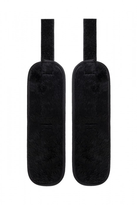 Серебристо-черные наручники Anonymo - ToyFa - купить с доставкой в Находке