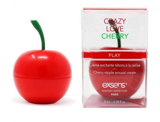 Крем для стимуляции сосков Crazy Love Cherry - 8 мл. - Exsens - купить с доставкой в Находке
