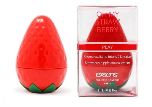 Крем для стимуляции сосков Oh My Strawberry - 8 мл. - Exsens - купить с доставкой в Находке