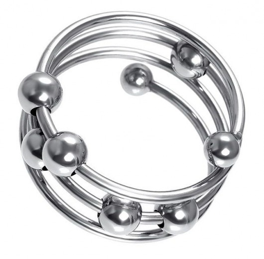 Большое металлическое кольцо под головку пениса - ToyFa - купить с доставкой в Находке