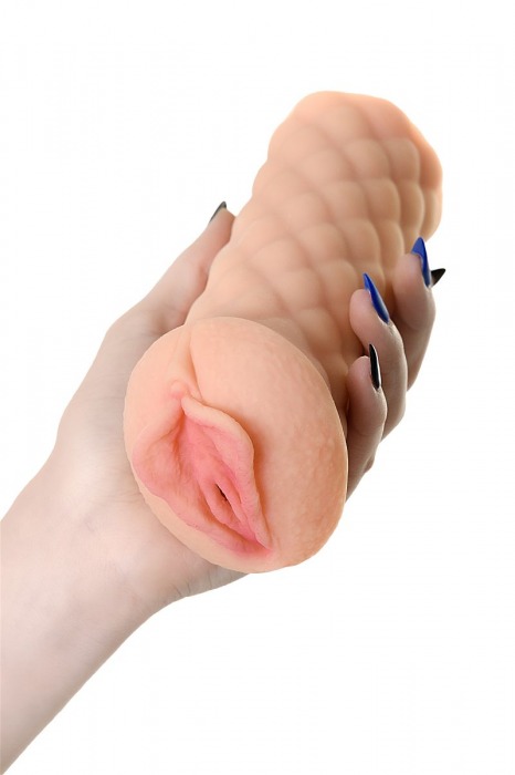 Телесный мастурбатор-вагина Elegance.002 с вибрацией - KOKOS - в Находке купить с доставкой