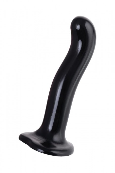 Черный стимулятор для пар P G-Spot Dildo Size L - 19 см. - Strap-on-me - в Находке купить с доставкой