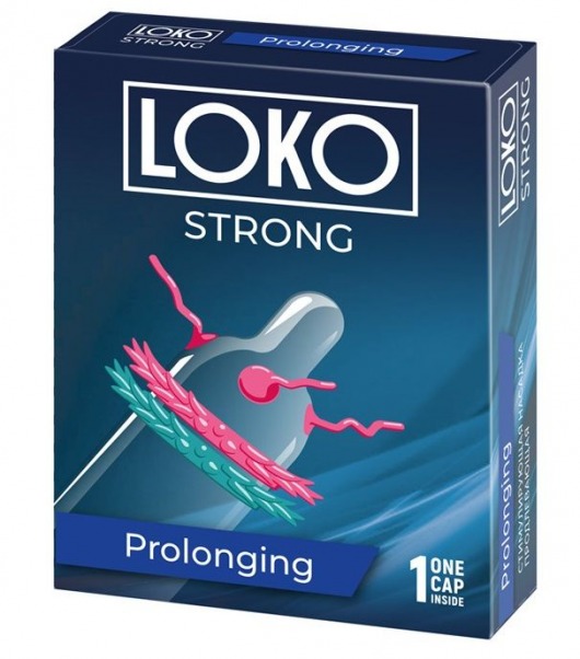 Стимулирующая насадка на пенис LOKO STRONG с продлевающим эффектом - Sitabella - в Находке купить с доставкой