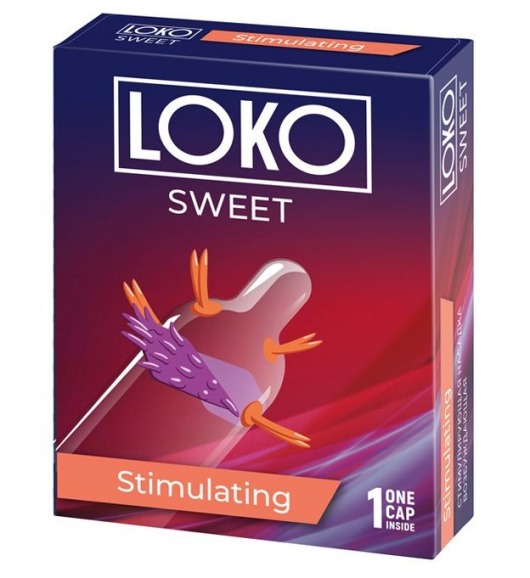 Стимулирующая насадка на пенис LOKO SWEET с возбуждающим эффектом - Sitabella - в Находке купить с доставкой