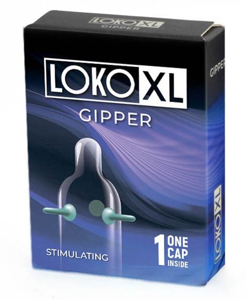 Стимулирующая насадка на пенис LOKO XL GIPPER - Sitabella - в Находке купить с доставкой