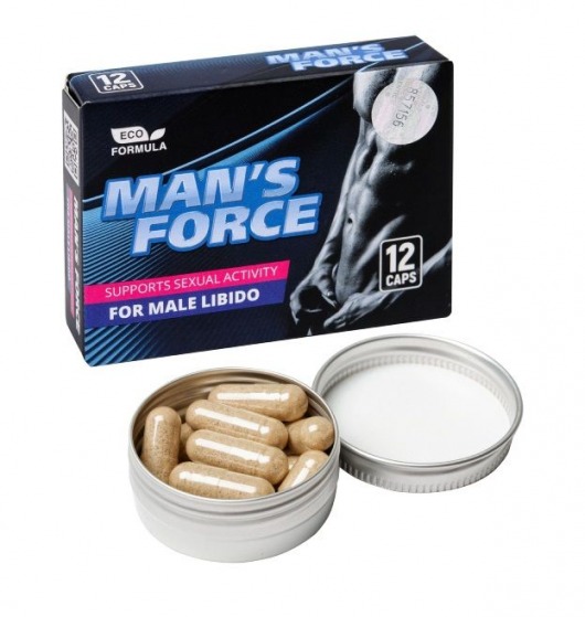 Пищевой концентрат для мужчин MANS FORCE  - 12 капсул - Sitabella - купить с доставкой в Находке