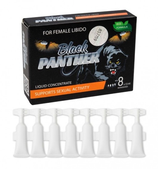 Пищевой концентрат для женщин BLACK PANTER - 8 монодоз (по 1,5 мл.) - Sitabella - купить с доставкой в Находке