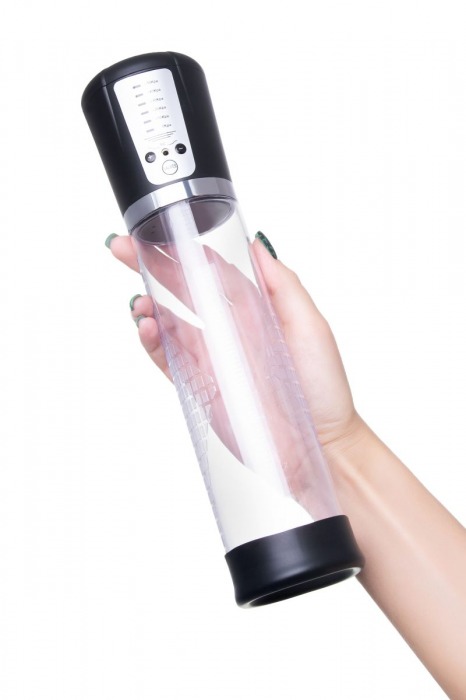 Прозрачная автоматическая помпа для пениса Sigurd - Sexus - в Находке купить с доставкой