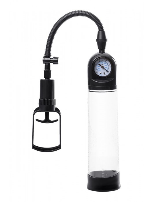 Прозрачная механическая помпа Helmer с манометром - Sexus - в Находке купить с доставкой