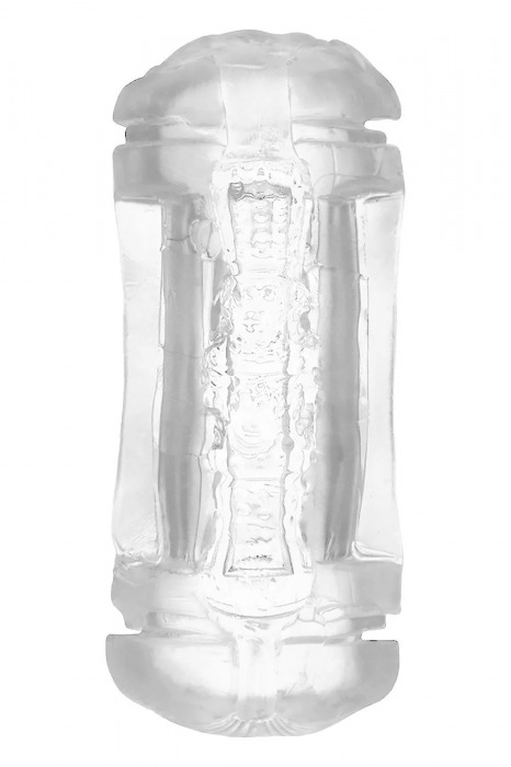 Прозрачный двусторонний мастурбатор Sophia - вагина и анус - Dream Toys - в Находке купить с доставкой