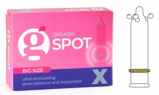 Стимулирующая насадка G-Spot X Big size - Sitabella - купить с доставкой в Находке