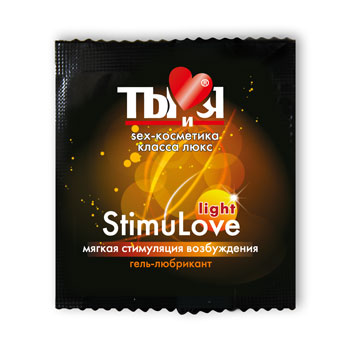 Разогревающий гель-лубрикант Stimulove Light в одноразовой упаковке - 4 гр. - Биоритм - купить с доставкой в Находке