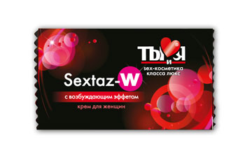 Возбуждающий крем для женщин Sextaz-W в одноразовой упаковке - 1,5 гр. - Биоритм - купить с доставкой в Находке