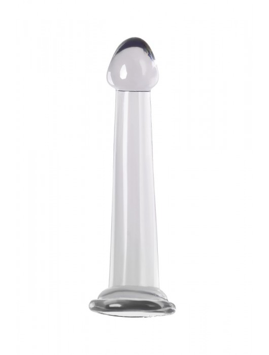 Прозрачный фаллоимитатор Jelly Dildo S - 15,5 см. - Toyfa Basic