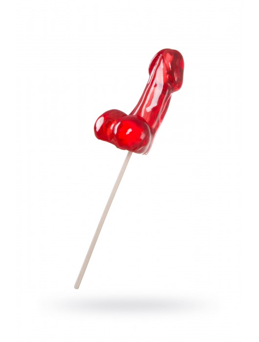 Красный леденец в форме фаллоса со вкусом виски - Sosuчki - купить с доставкой в Находке