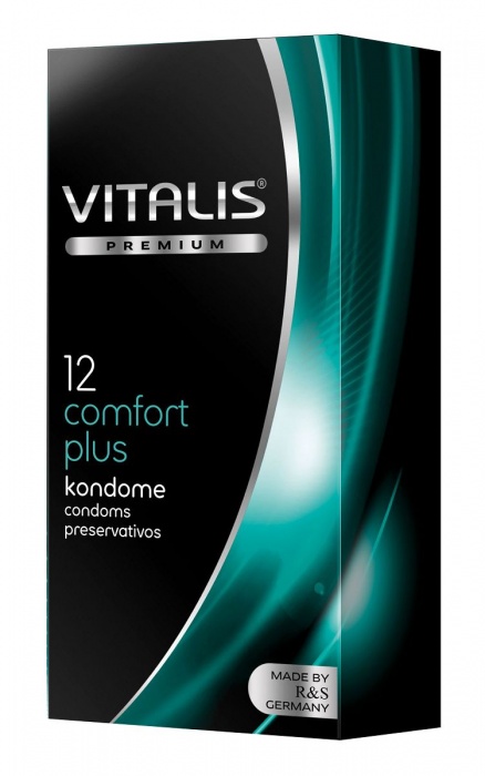 Контурные презервативы VITALIS PREMIUM comfort plus - 12 шт. - Vitalis - купить с доставкой в Находке