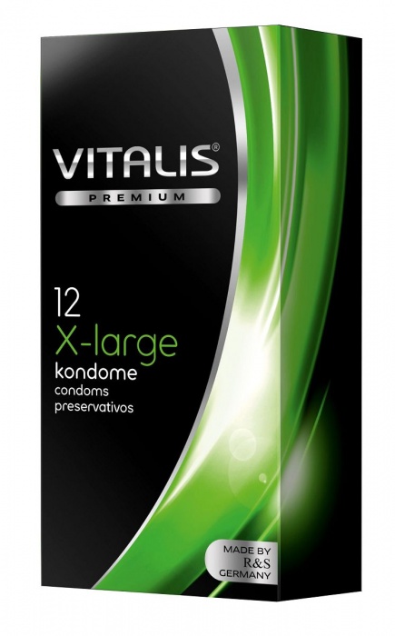 Презервативы увеличенного размера VITALIS PREMIUM x-large - 12 шт. - Vitalis - купить с доставкой в Находке