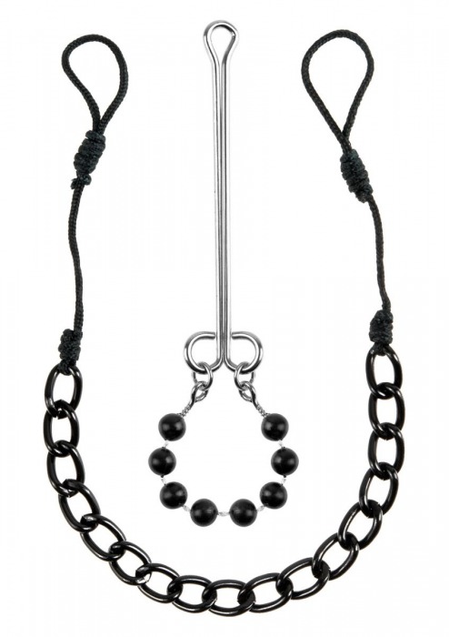 Интимные украшения с бусинами NIPPLE   CLIT JEWELRY - Pipedream - купить с доставкой в Находке