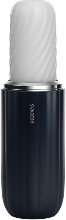 Черно-белый интерактивный мастурбатор Alex Neo 2 - Svakom - в Находке купить с доставкой