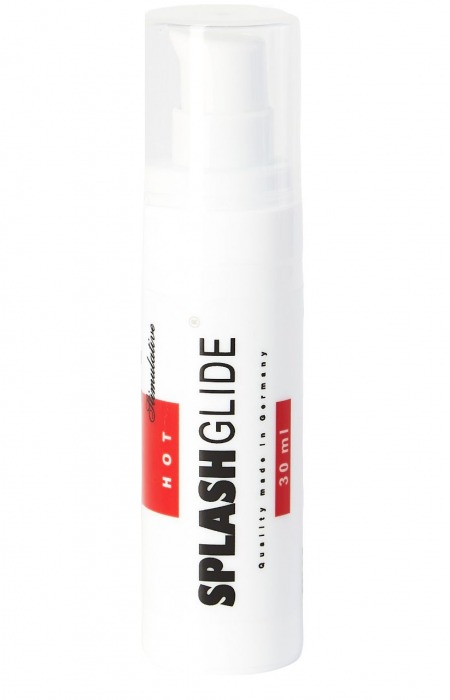 Возбуждающий лубрикант на водной основе Splashglide Hot Stimulative - 30 мл. - Splashglide - купить с доставкой в Находке