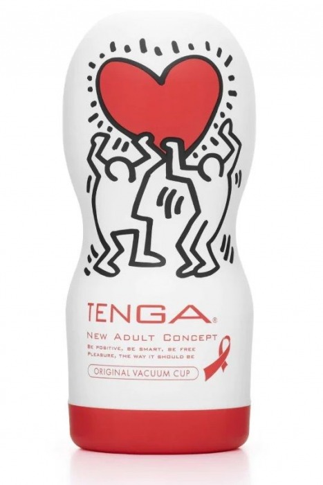 Мастурбатор Keith Haring Cup Deep Throat - Tenga - в Находке купить с доставкой