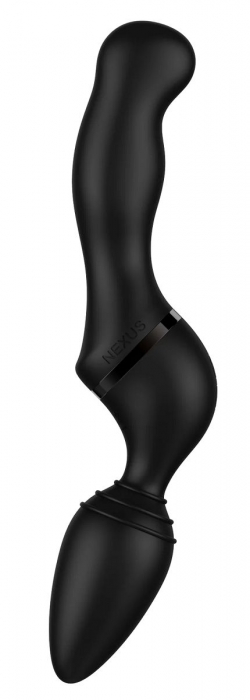Черный гибридный вибромассажер Nexus Revo Twist - Nexus Range - в Находке купить с доставкой