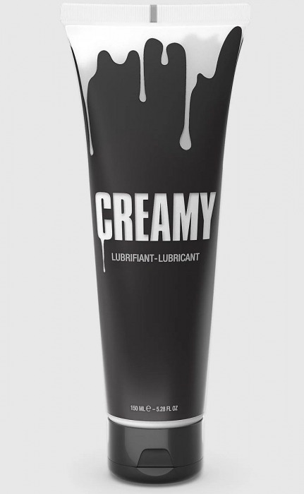 Смазка на водной основе Creamy с консистенцией спермы - 150 мл. - Strap-on-me - купить с доставкой в Находке