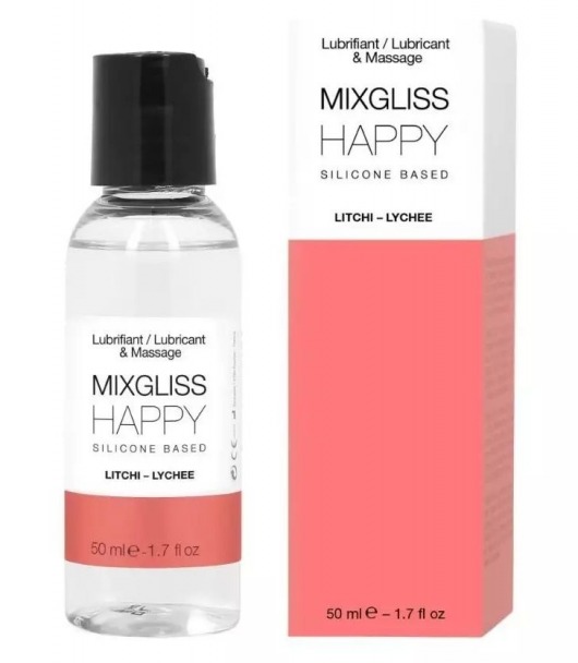 Смазка на силиконовой основе Mixgliss Happy - 50 мл. - Mixgliss - купить с доставкой в Находке