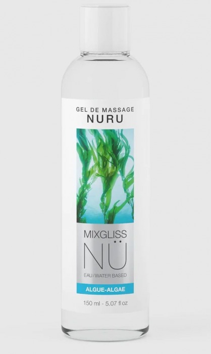 Массажный гель на водной основе Mixgliss NU Algae - 150 мл. - Mixgliss - купить с доставкой в Находке