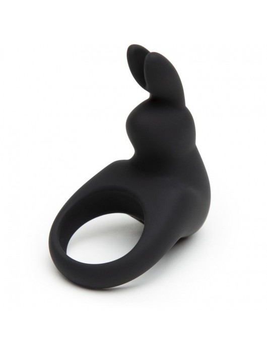Черное эрекционное виброкольцо Happy Rabbit Rechargeable Rabbit Cock Ring - Happy Rabbit - в Находке купить с доставкой